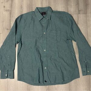 UNTUCKit Men's Green Casual Button Down Shirt